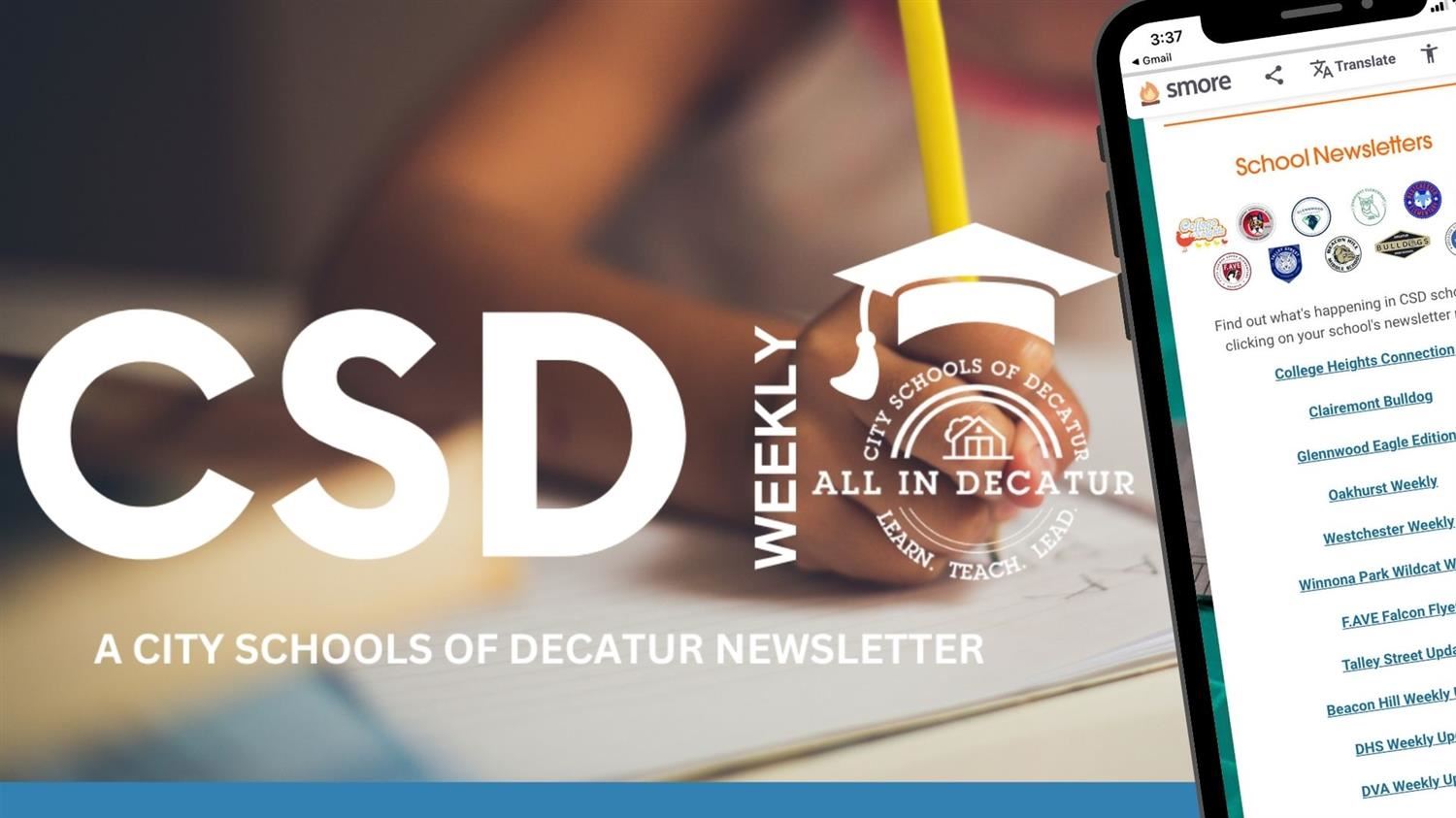 CSD Weekly and schools